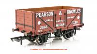 OR76MW7023 Oxford Rail 7 Plank Open Wagon number 2368 - Pearson & Knowles Wigan